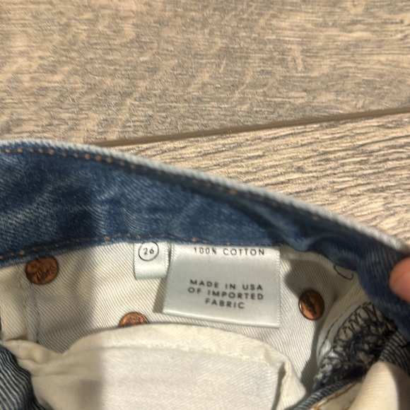 • GRLFRND • Women’s Karolina Jeans A Little More Love Wash Blue / Distressed 26 - Picture 5 of 6